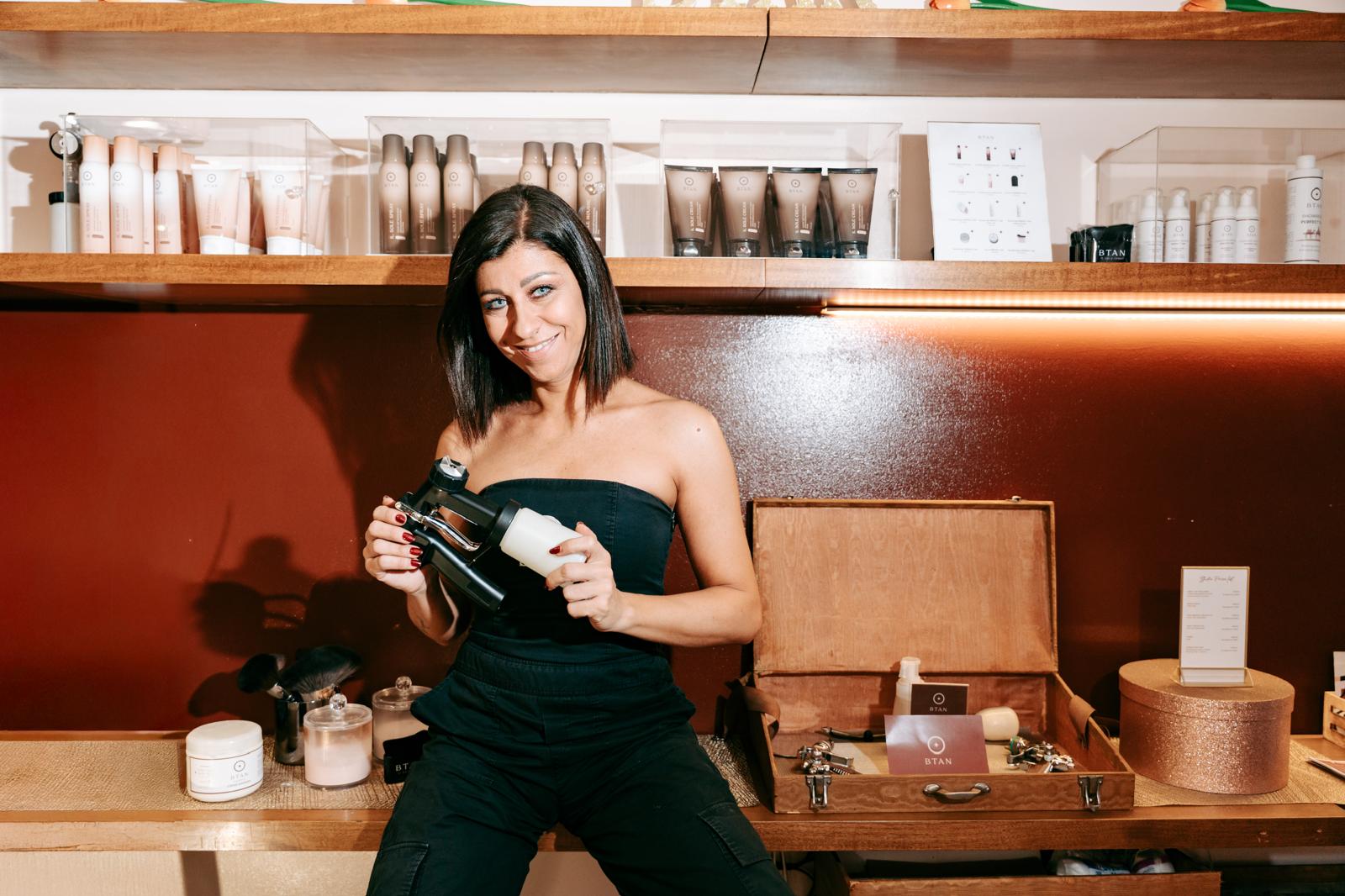 Carlotta at BTAN studio in Milan
